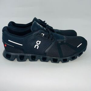 CLOUD 5 MENS BLACK STURDY ROBUST COMFORTABLE LIGHTWEIGHT RUNNING SHOE SIZE 11D